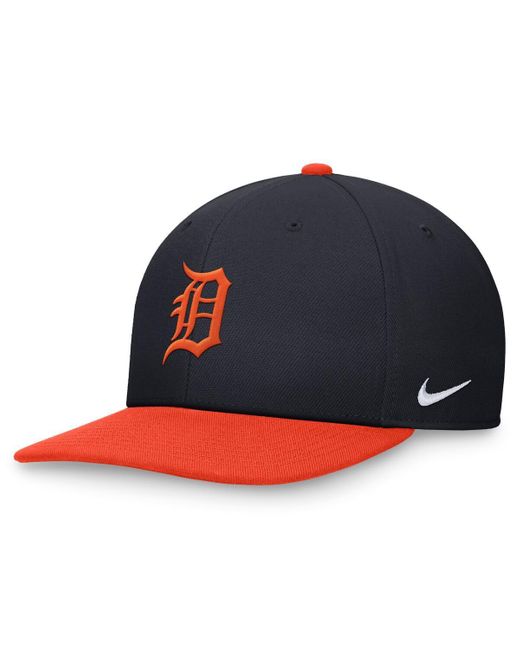 Nike Blue Black/orange San Francisco Giants Evergreen Two-tone Snapback Hat for men