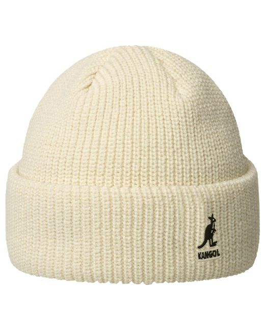 Kangol Natural Cardinal 2-way Beanie Pull-ons & Beanies for men