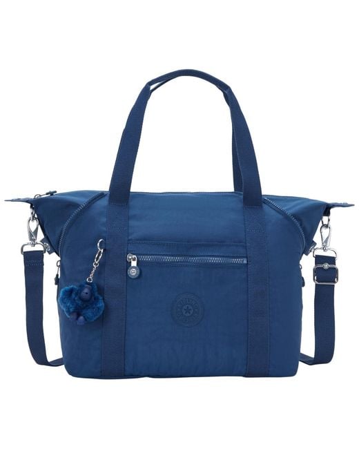 Kipling Blue Art M Tote
