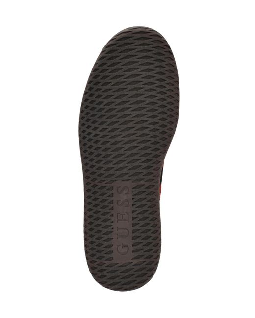 Guess Brown Kloane T-toe Fashion Lace Up Sneakers for men