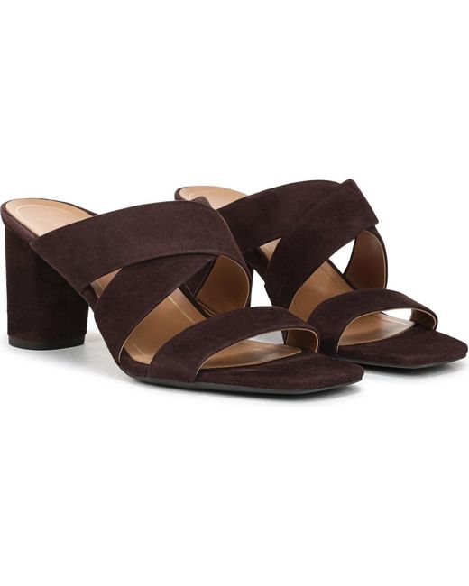 Vionic Brown Merlot Slide Sandals