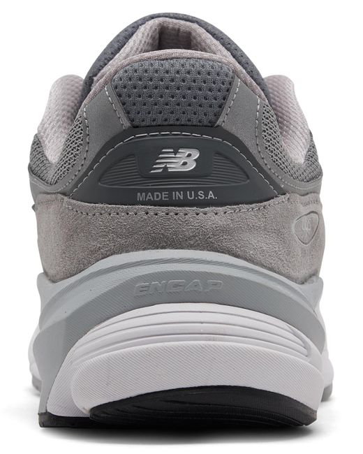 New Balance Gray 990 V6 Running Sneakers From Finish Line for men