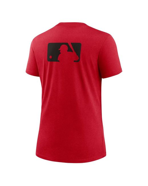Nike Red Cincinnati S Authentic Collection Early Work Tri-blend T-shirt