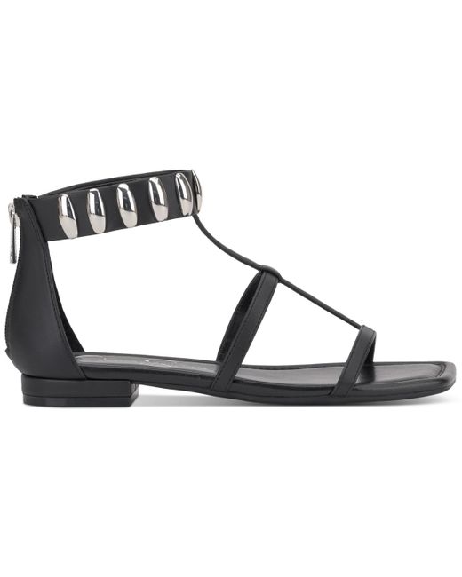 Jessica Simpson Black Elusta Studded Gladiator Sandals
