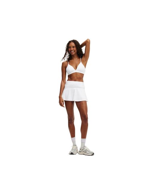 Cotton On Brown Active Ultra Soft High Apex Crop