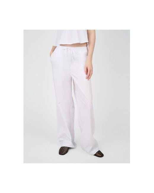 WeWoreWhat White Tie Waist Pant