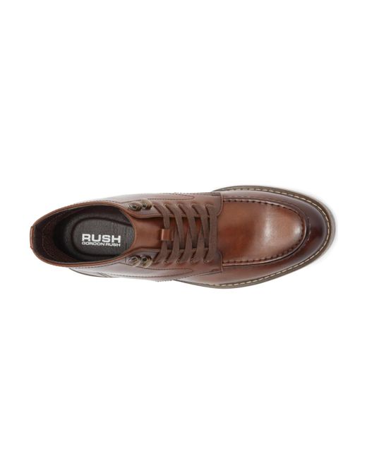 Gordon Rush Brown Apron Toe Boot for men