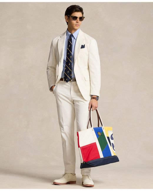 Polo Ralph Lauren Multicolor Large Colorblocked Tote Bag for men