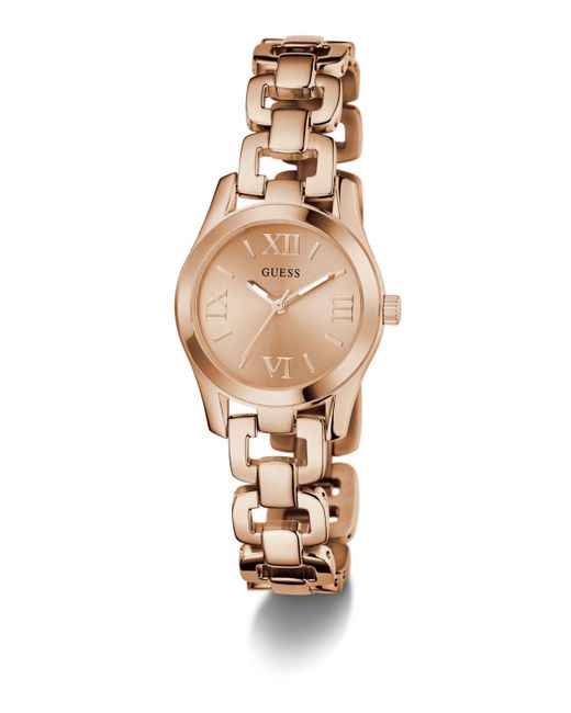 Guess Metallic Tone Analog Watch