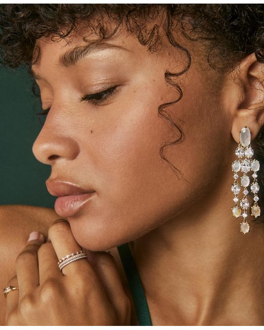 Kendra Scott Metallic Multi-stone Statement Earrings