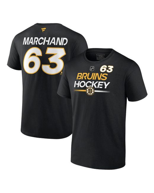 Fanatics Brad Marchand Boston Bruins Authentic Pro Prime Name And
