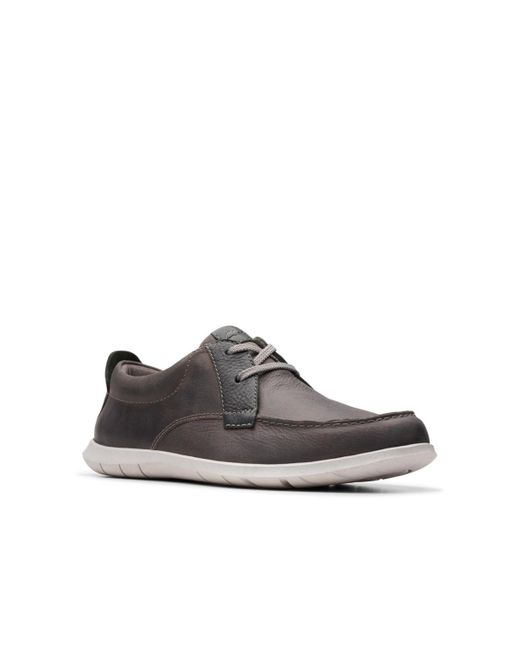 Clarks Multicolor Collection Flexway Lace Slip On Shoes for men