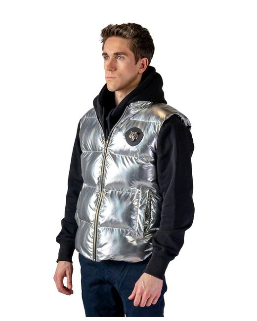 Woodpecker Blue Vest for men
