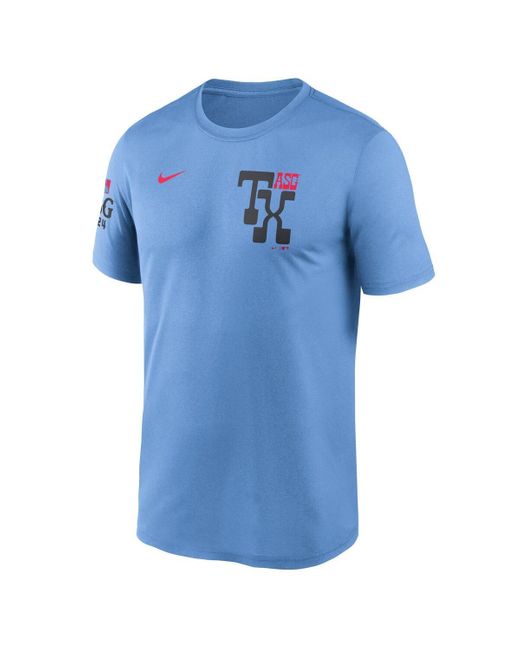 Nike Blue 2024 Mlb All-star Game 2-hit Legend Performance T-shirt for men