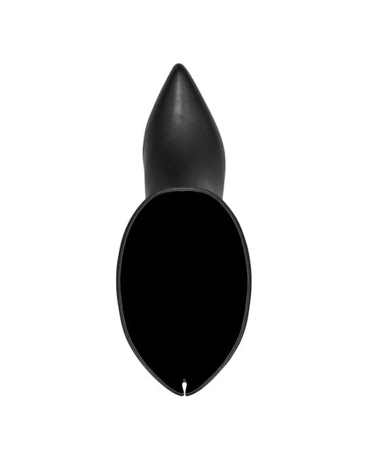 Marc Fisher Black Lottie Pointy Toe Over The Knee Dress Boots
