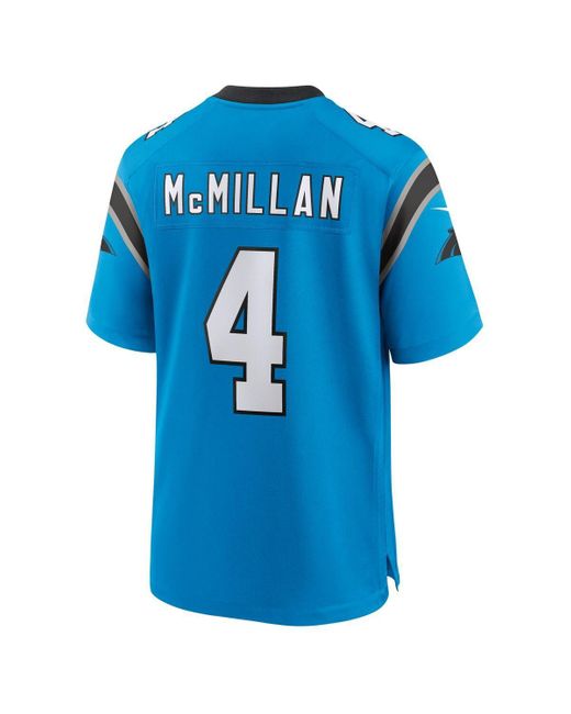 Nike Blue Tetairoa Mcmillan Carolina Panthers Alternate Game Jersey for men