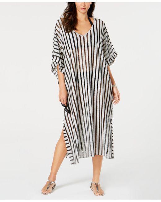 black caftan cover up