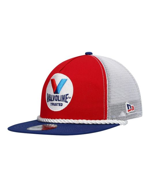 KTZ Red, Blue Kyle Larson Golfer Snapback Hat for Men Lyst