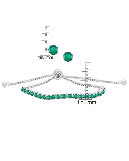 Macy's White Simulated Round Adjustable Bracelet