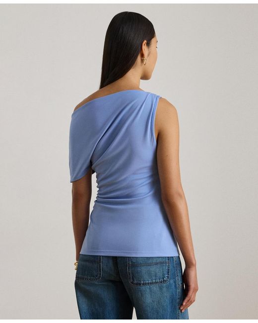 Ralph Lauren Blue Off-the-shoulder Top