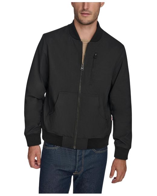 Levi's Black Military Bomber Jacket for men
