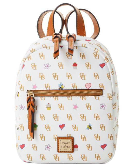 Dooney & Bourke White Small Ronnie Backpack