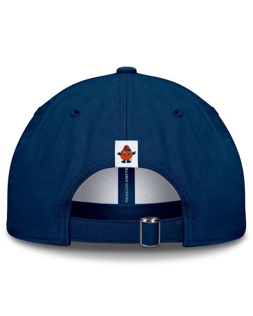 Top Of The World Blue Syracuse Orange Weston Adjustable Hat for men