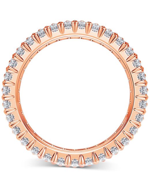 Macy's Pink Diamond Double Row Eternity Ring (2 Ct. T.w.