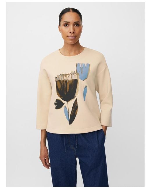 Masai White Madesvon Printed Top