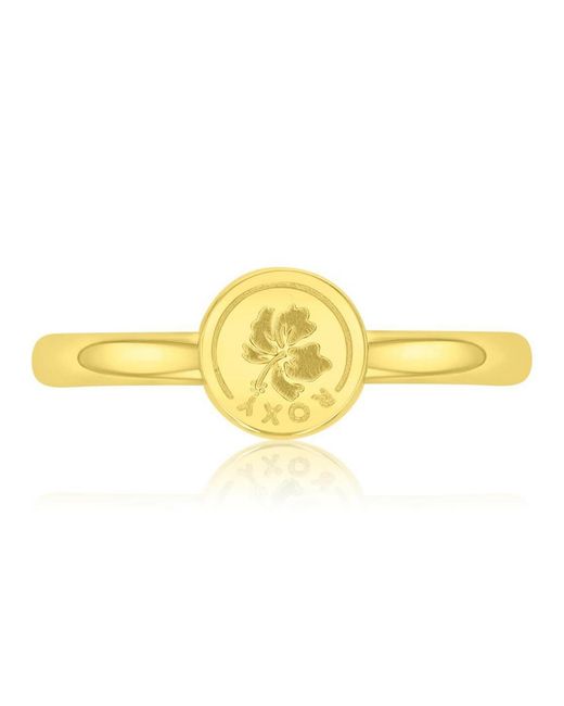 Roxy Waterproof Yellow Hibiscus Toe Ring