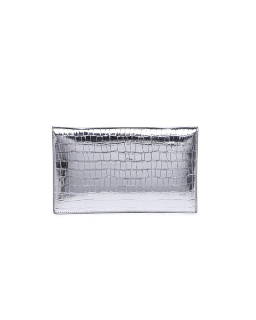Moda Luxe White Katniss Clutch