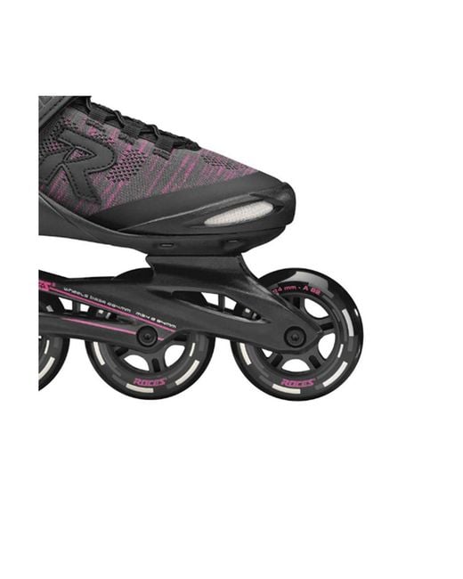 Roces Black Weft Thread Inline Skates