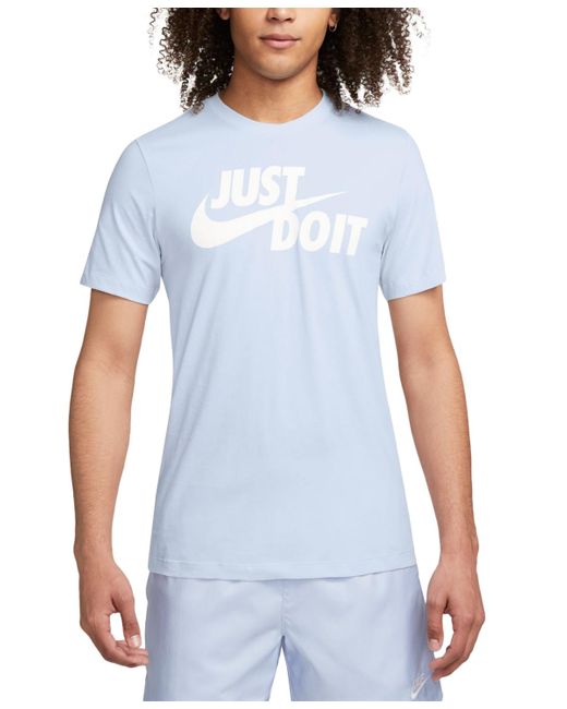 Nike Blue Sportswear Just Do It T-shirt for men