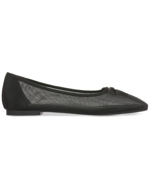 On 34th Black Claudiaa Mesh Ballet Flats