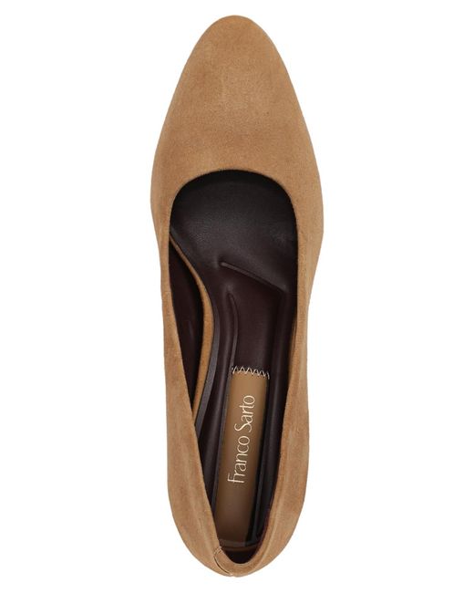 Franco Sarto Brown Flexa Junia Pointed Toe Pumps
