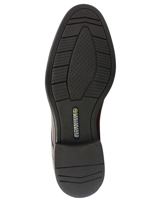 Florsheim Black Center Cap Toe Oxfords for men