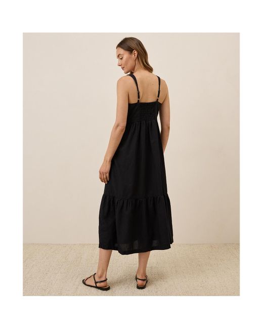 black strapless mini dresses Brielle Bandeau Neckline Mini Dress in Black main image 0