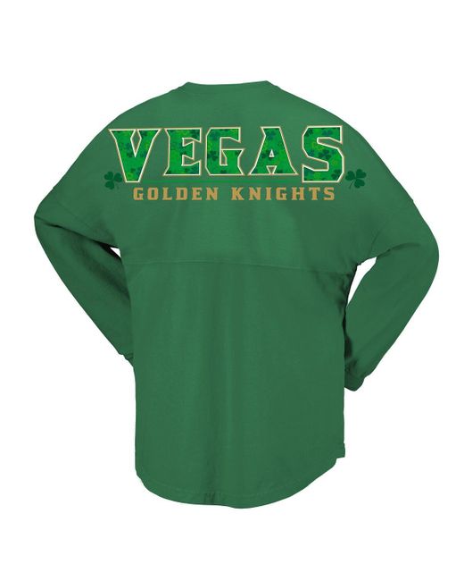 Fanatics Green Branded N Vegas Golden Knights St. Patrick's Day Spirit Jersey T-shirt