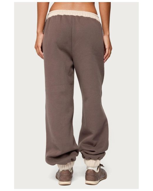 Edikted Natural 1980 Sweatpants