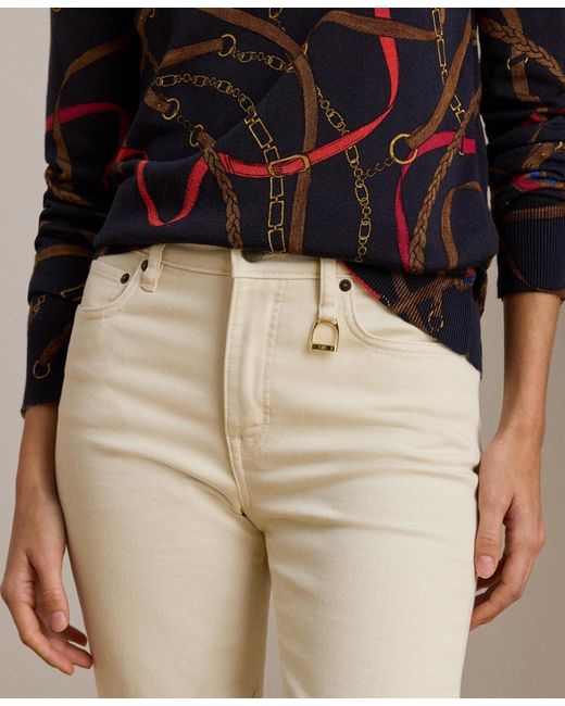 Ralph Lauren Multicolor High-rise Skinny Ankle Jeans