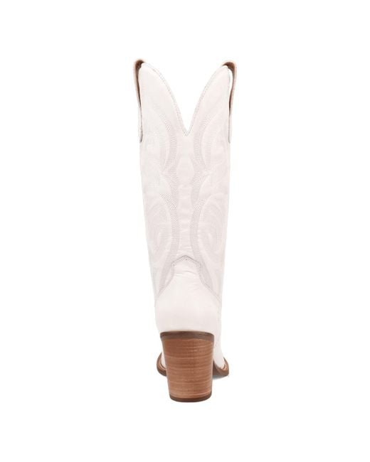 Dingo White Hensley Leather Boot