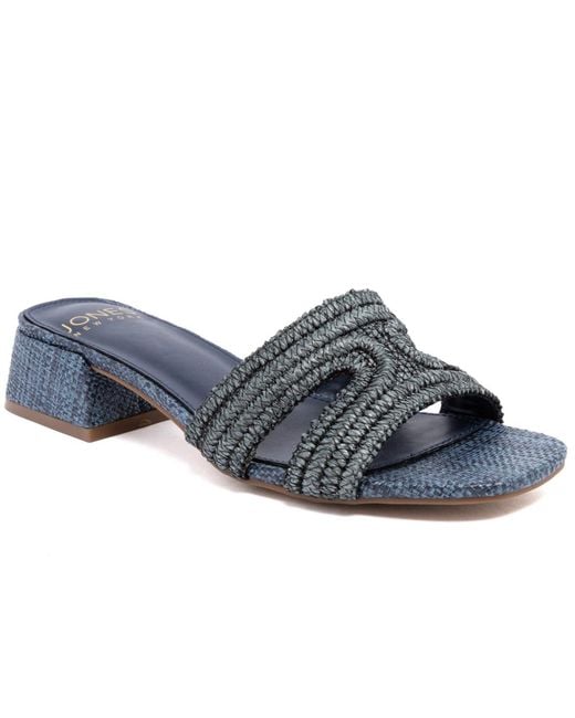 Jones New York Unwava Slip-on Dress Sandals in Blue | Lyst Jones New York Unwava Slip-on Dress Sandals in Blue | Lyst