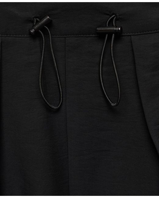 Mango Black Adjustable Waist Boardshorts