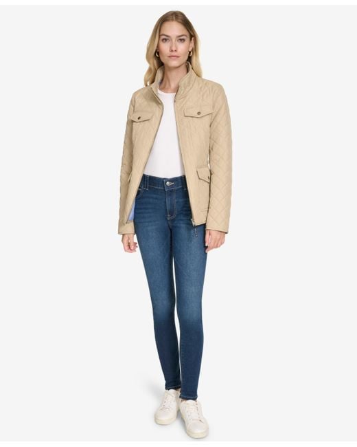Nautica Natural Solid Quilted Jacket