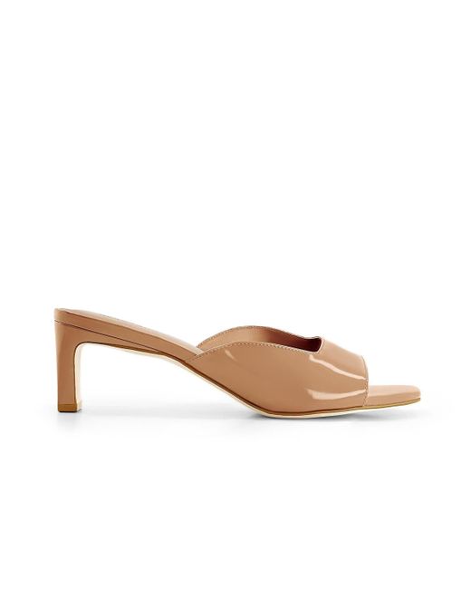 Bernardo Natural Bernardo Cenza Heeled Mule