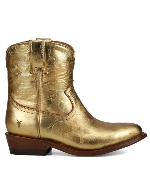 Frye Brown Billy Pull-on Booties