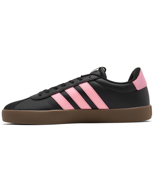Adidas Black Vl Court 3.0 Casual Sneakers From Finish Line for men