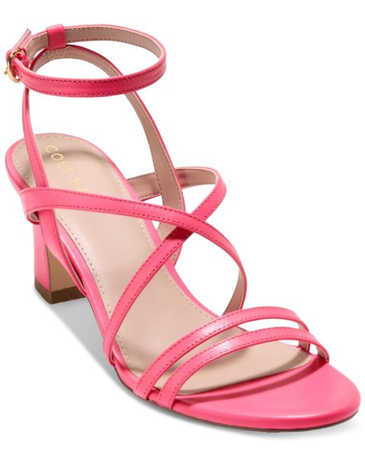 Cole Haan Pink Addie Strappy Dress Sandals