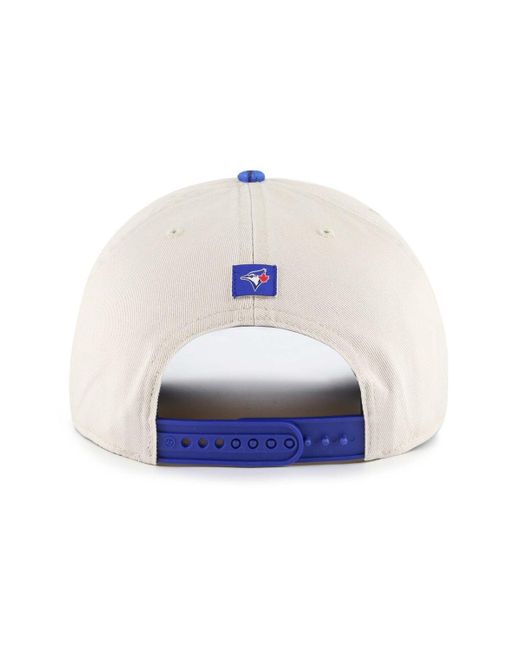 '47 White Cream/navy Toronto Blue Jays Fiji Rope Hitch Adjustable Hat for men