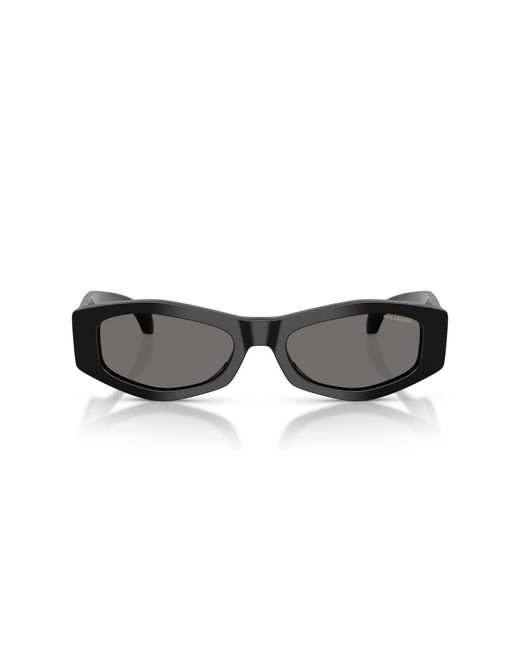 Versace Black Polarized Sunglasses